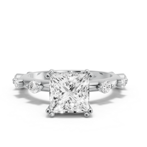 Image for Princess Vintage Basket Ring with Floating Station band