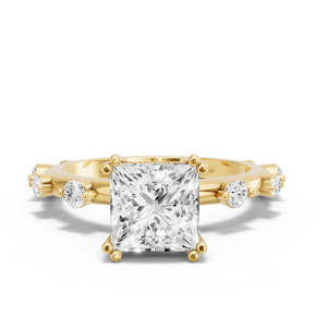 Image for Princess Vintage Basket Ring with Floating Station band