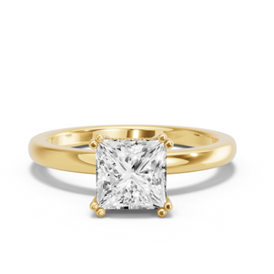 Image for Princess Vintage Basket Ring with Solitaire band