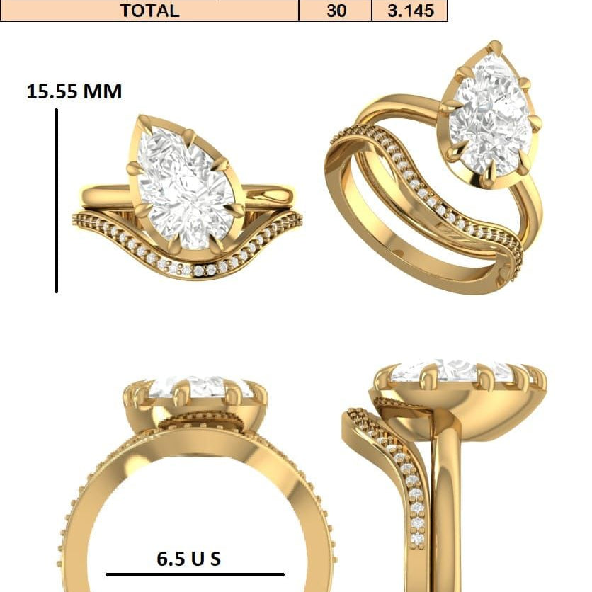 Custom order - Replacement rings for #1505 / #1507