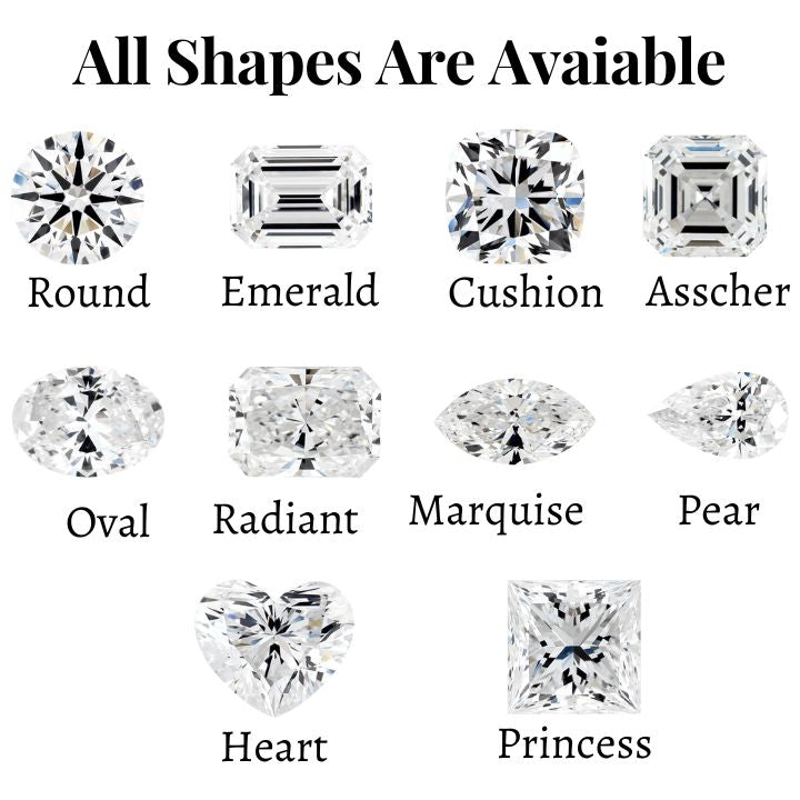 Round Lab Grown Diamond Stud Earring, EF Color, VS Clarity, IGI Certified