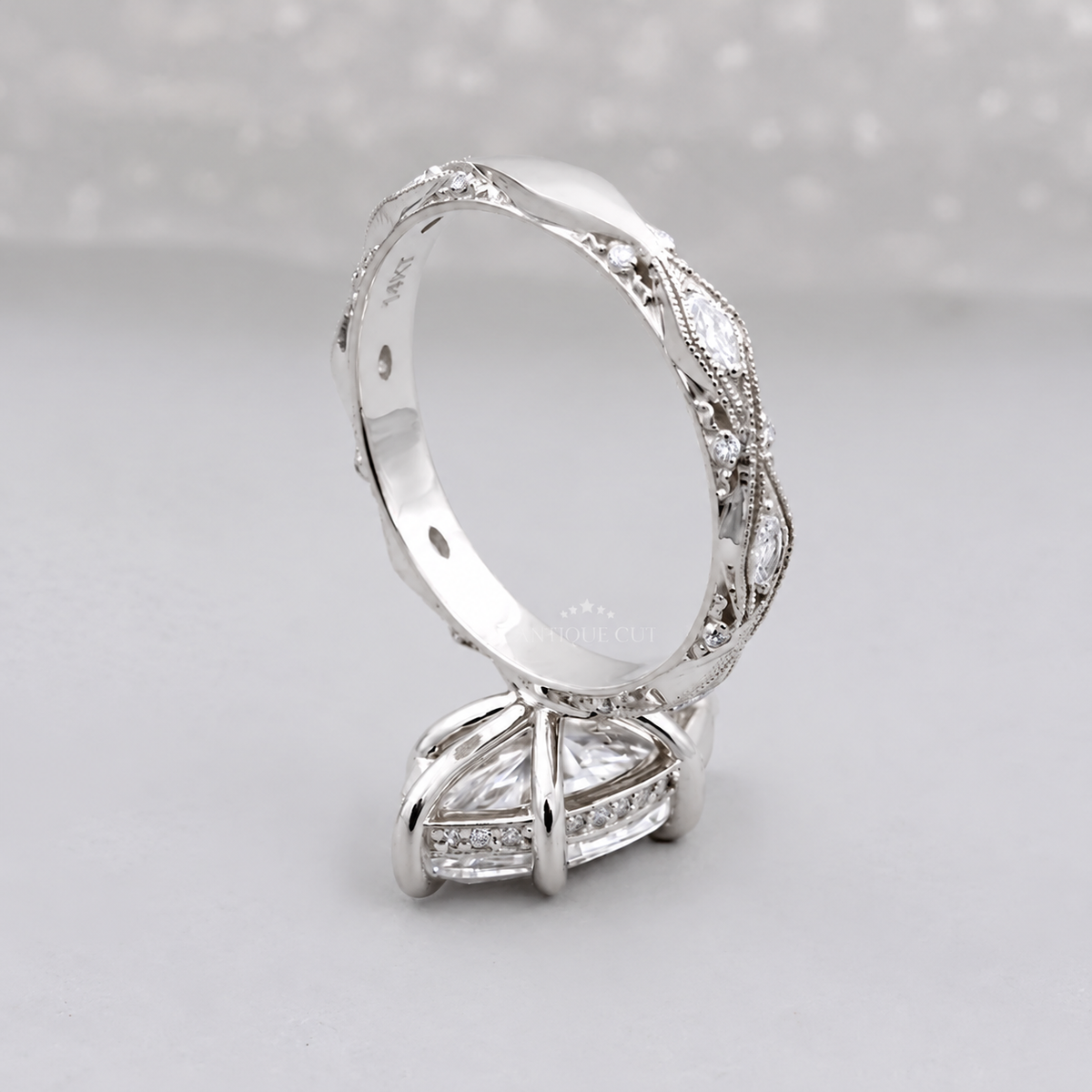 10k White Gold, 14k White Gold, 18k White Gold, Platinum