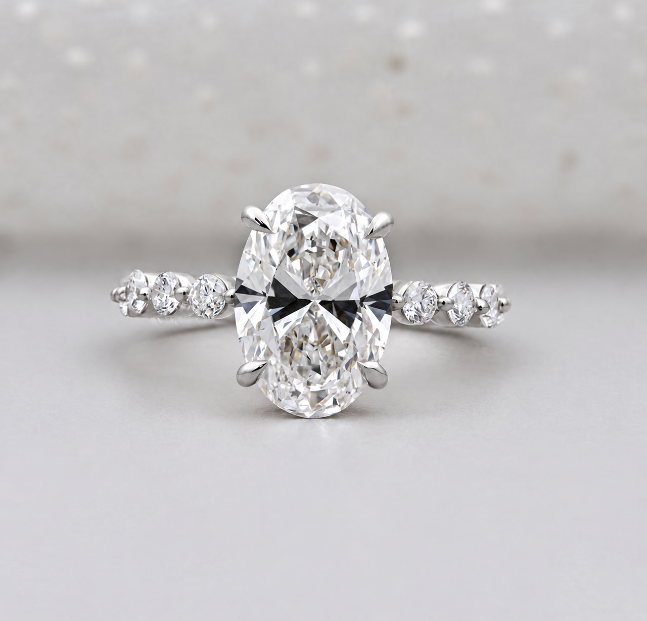 10k White Gold, 14k White Gold, 18k White Gold, Platinum