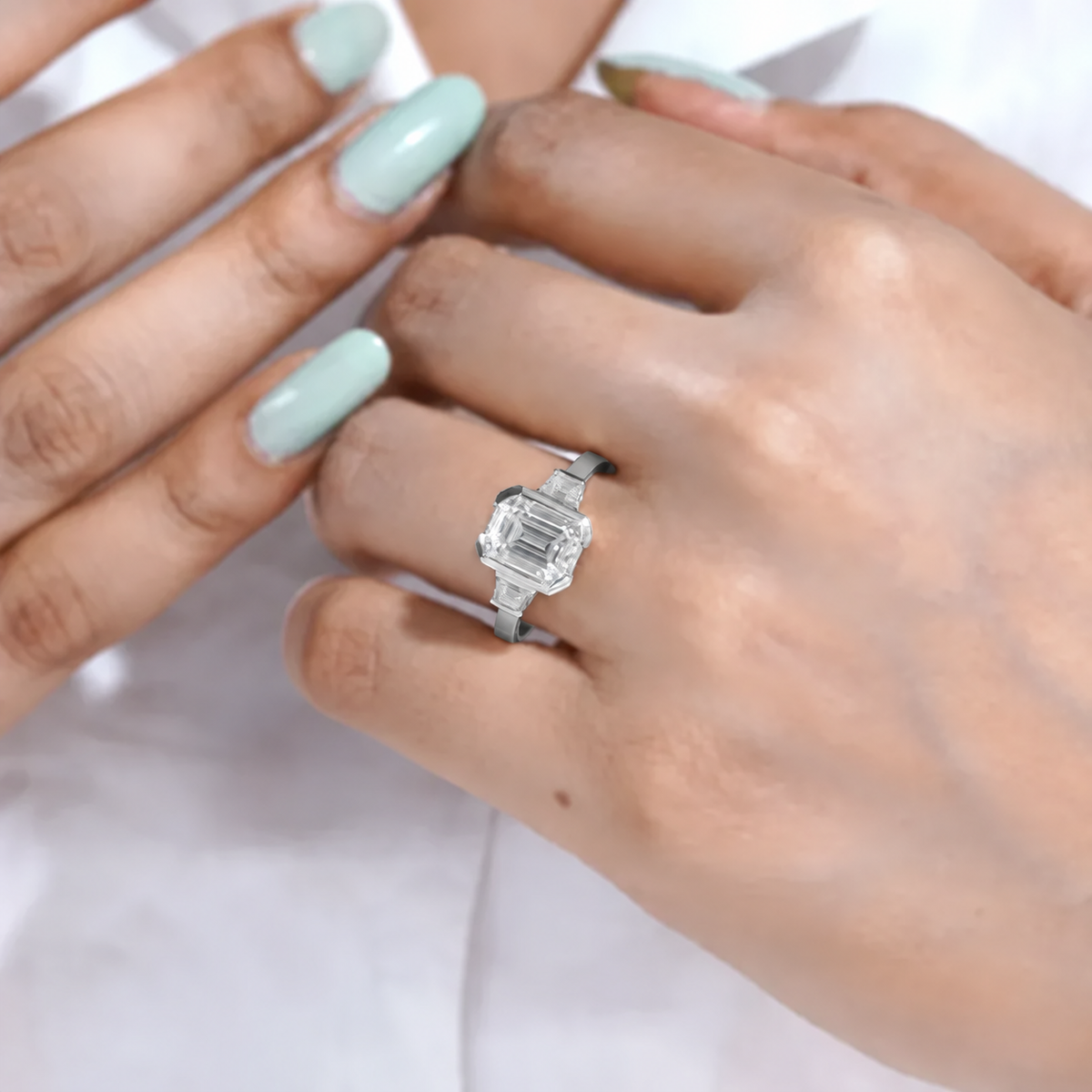 10k White Gold, 14k White Gold, 18k White Gold, Platinum