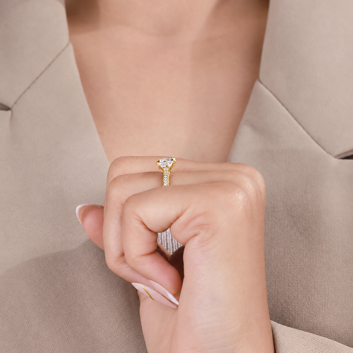 10k Yellow Gold, 14k Yellow Gold, 18k Yellow Gold
