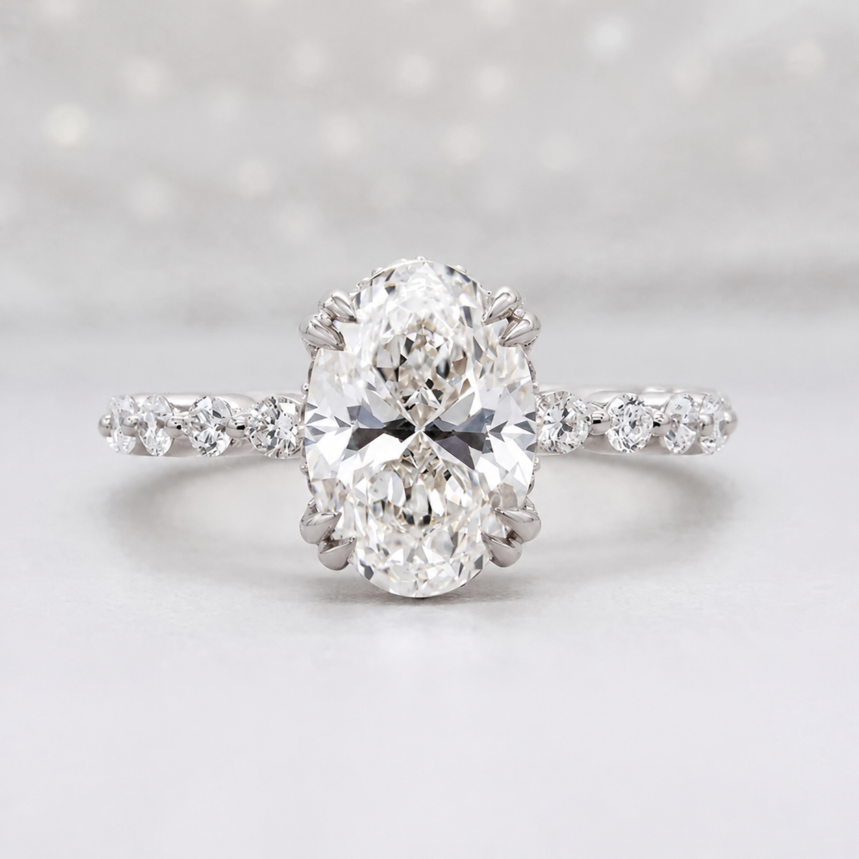 10k White Gold, 14k White Gold, 18k White Gold, Platinum