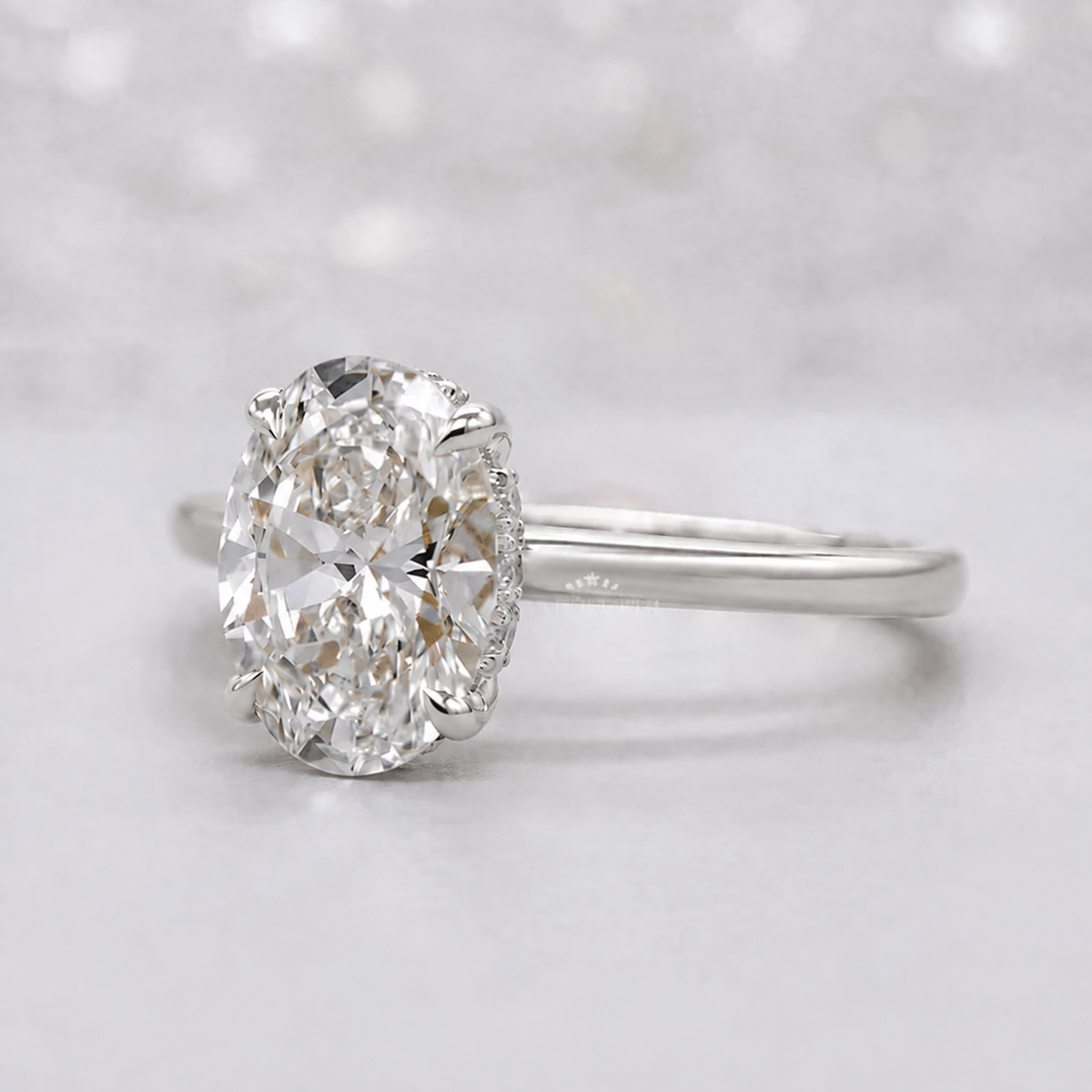 10k White Gold, 14k White Gold, 18k White Gold, Platinum