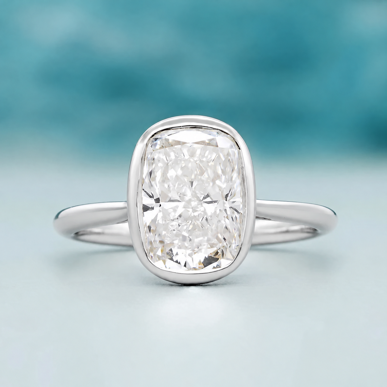 10k White Gold, 14k White Gold, 18k White Gold, Platinum, Silver