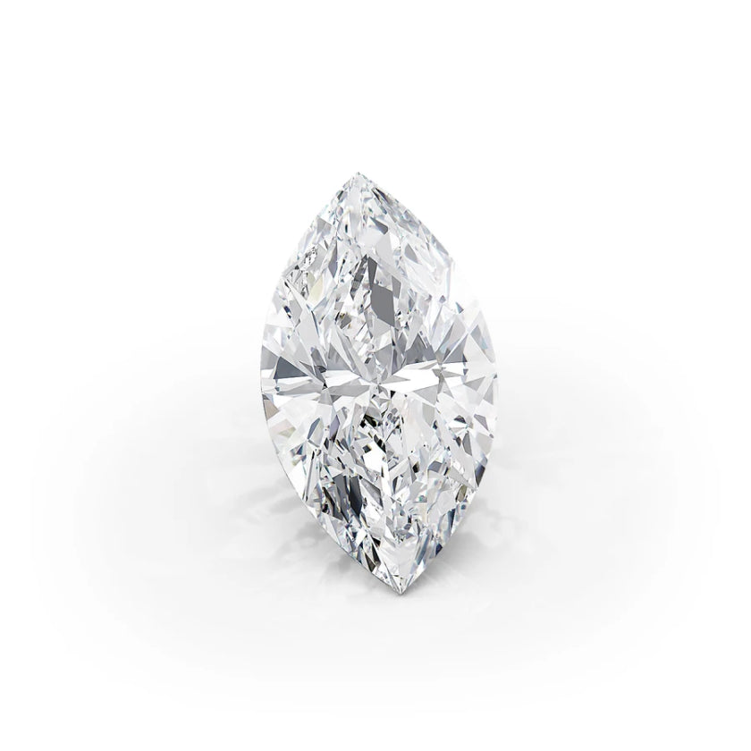 Marquise lab-grown diamond