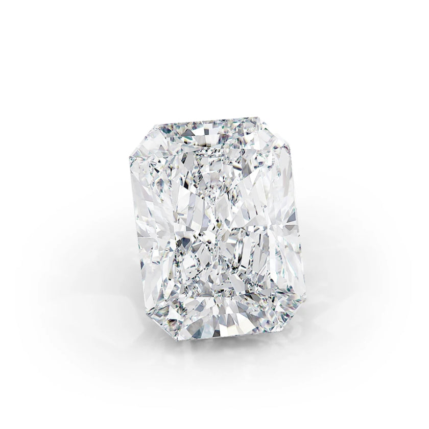 Radiant lab-grown diamond
