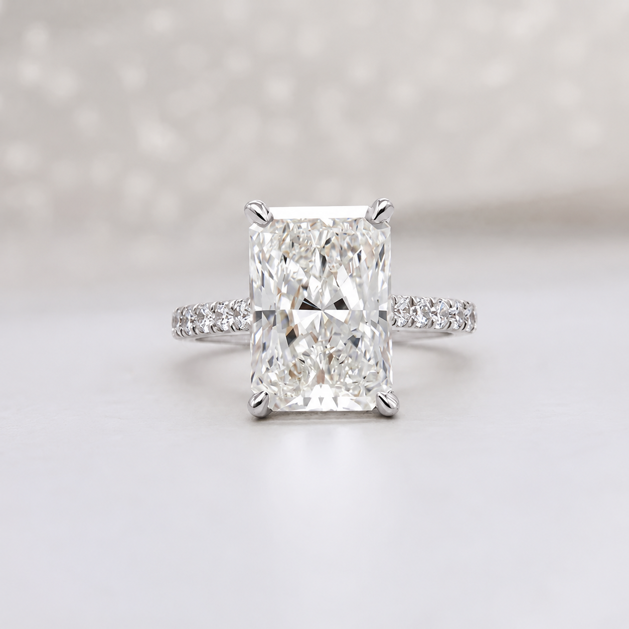 10k White Gold, 14k White Gold, 18k White Gold, Platinum