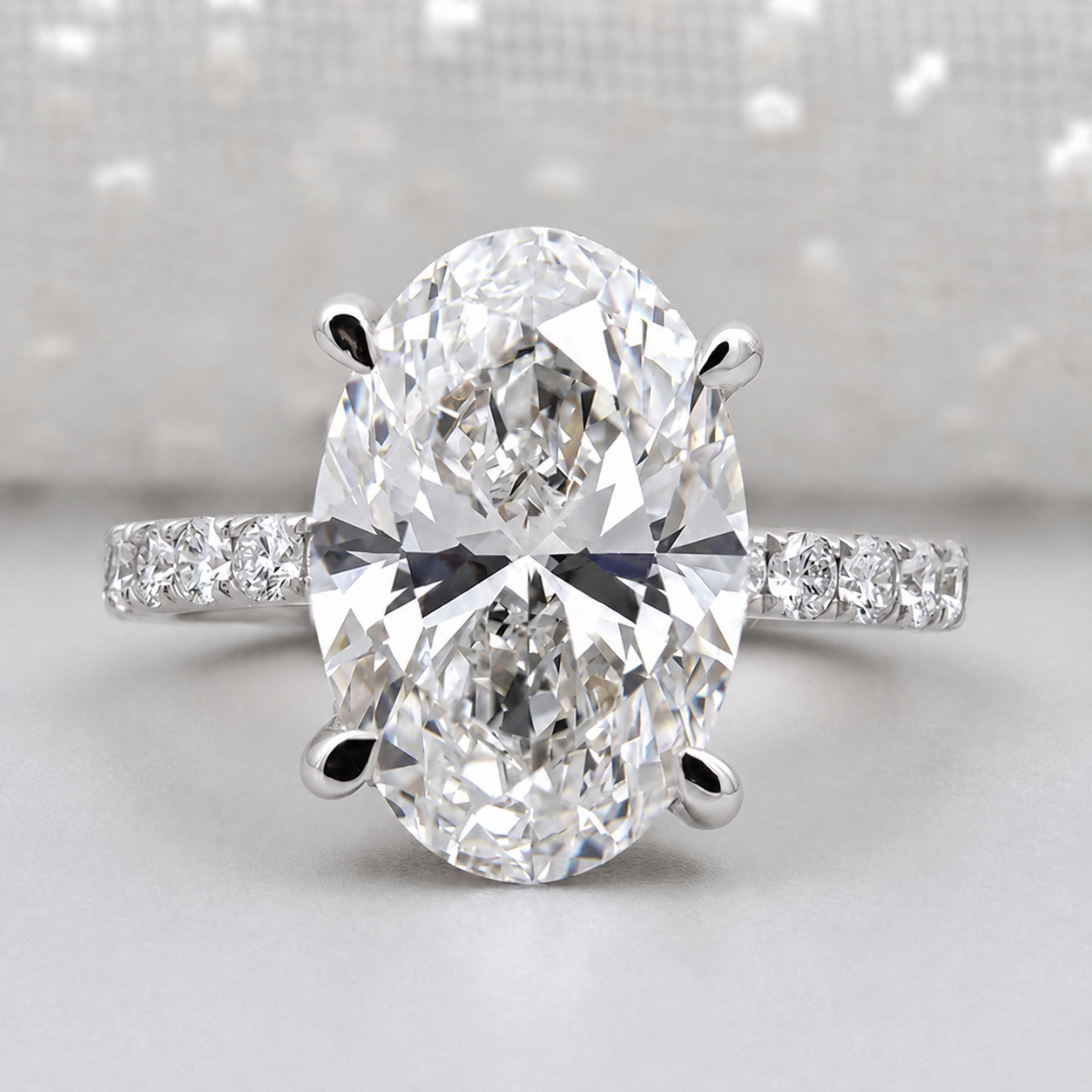 10k White Gold, 14k White Gold, 18k White Gold, Platinum