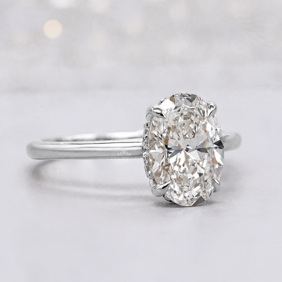 10k White Gold, 14k White Gold, 18k White Gold, Platinum