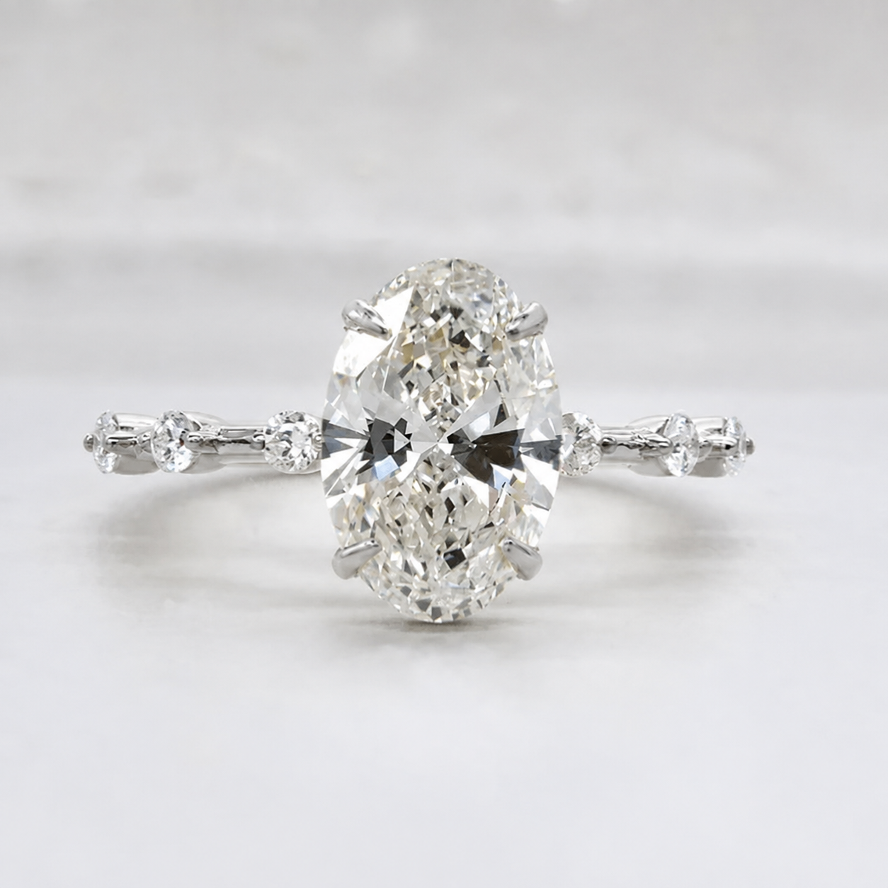 10k White Gold, 14k White Gold, 18k White Gold, Platinum