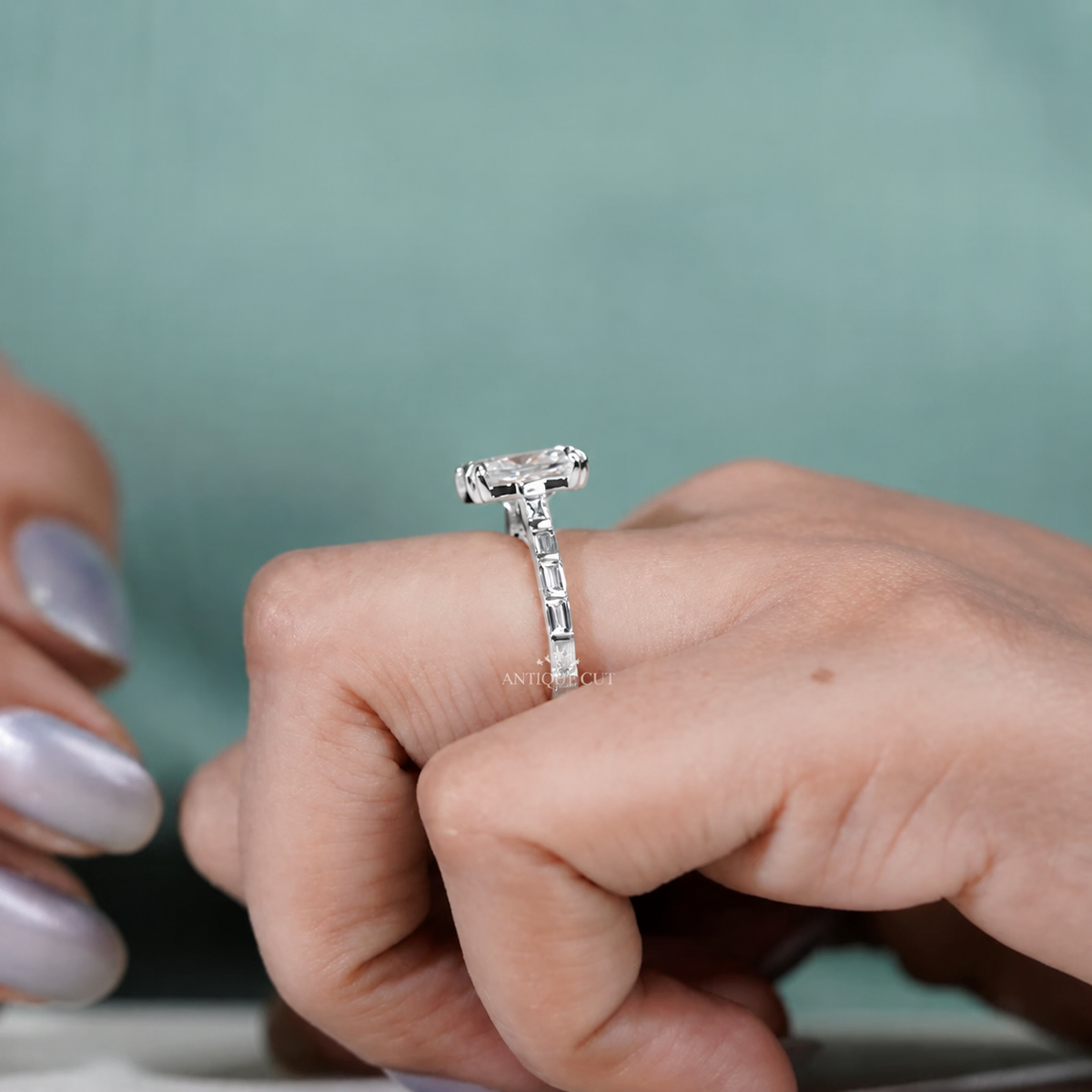 10k White Gold, 14k White Gold, 18k White Gold, Platinum