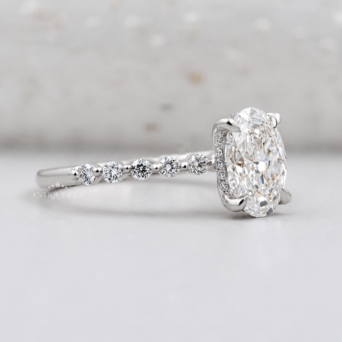 10k White Gold, 14k White Gold, 18k White Gold, Platinum