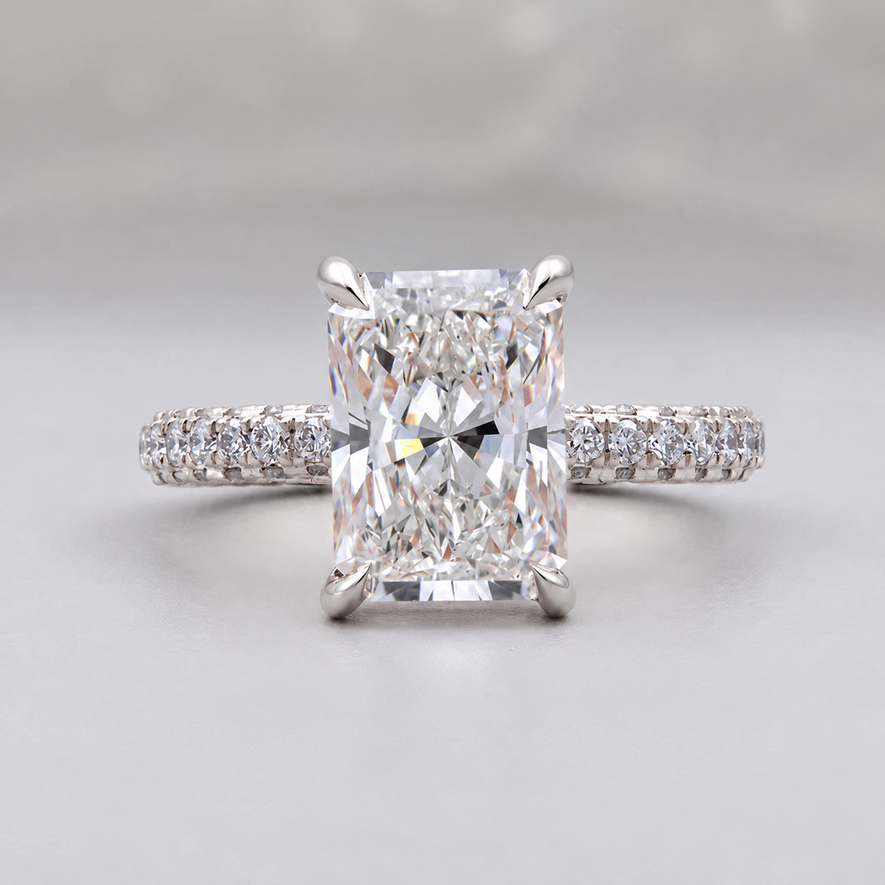10k White Gold, 14k White Gold, 18k White Gold, Platinum