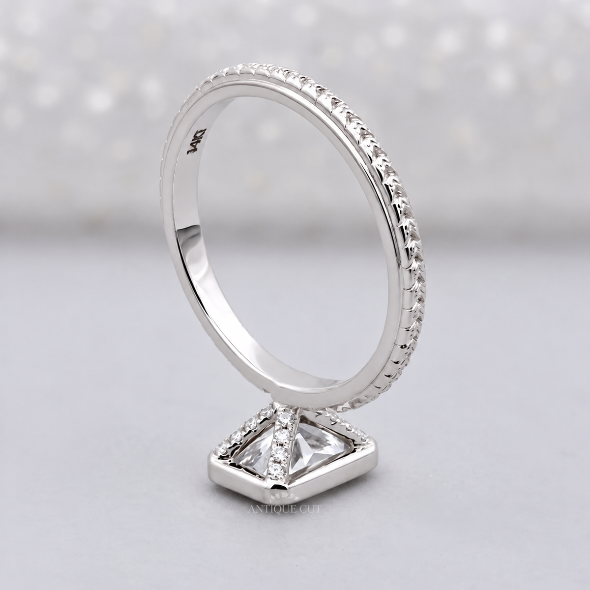 10k White Gold, 14k White Gold, 18k White Gold, Platinum