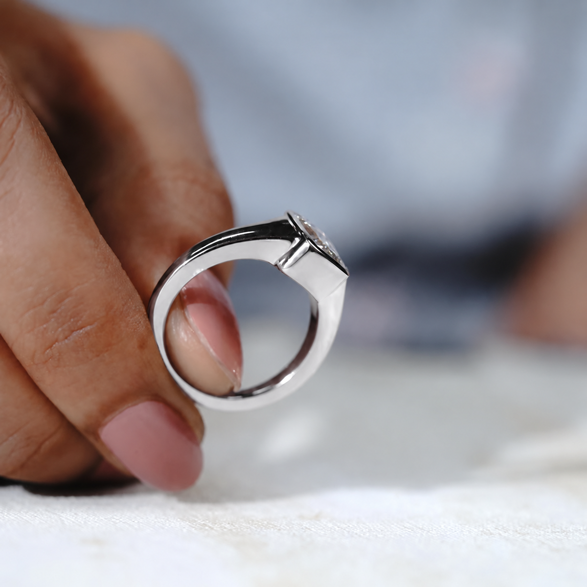 10k White Gold, 14k White Gold, 18k White Gold, Platinum