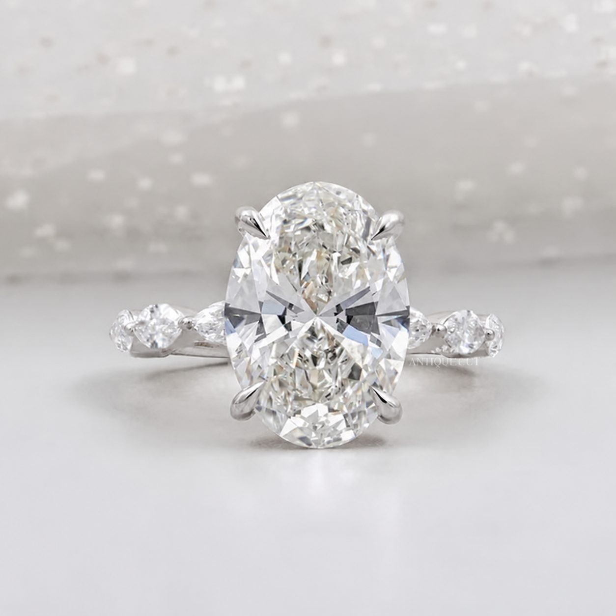 10k White Gold, 14k White Gold, 18k White Gold, Platinum