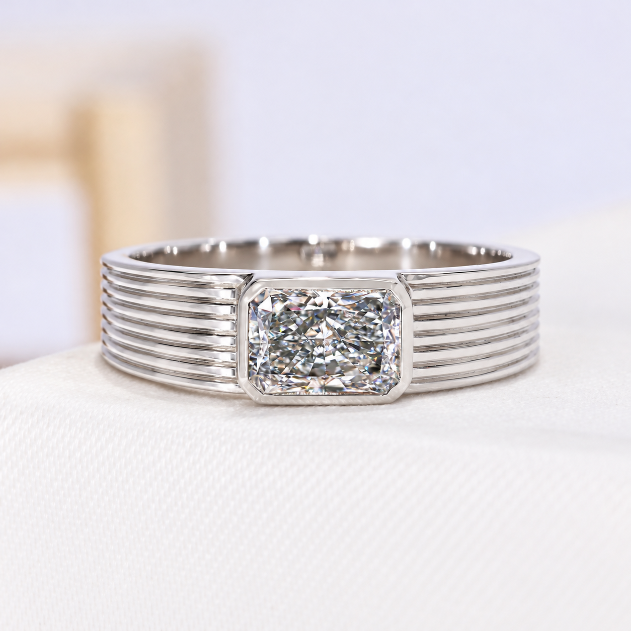 10k White Gold, 14k White Gold, 18k White Gold, Platinum