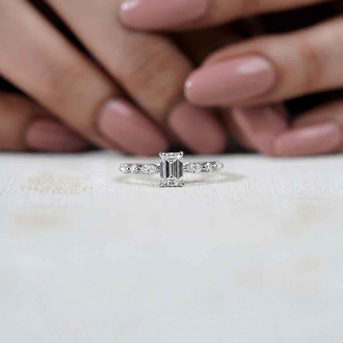 10k White Gold, 14k White Gold, 18k White Gold, Platinum