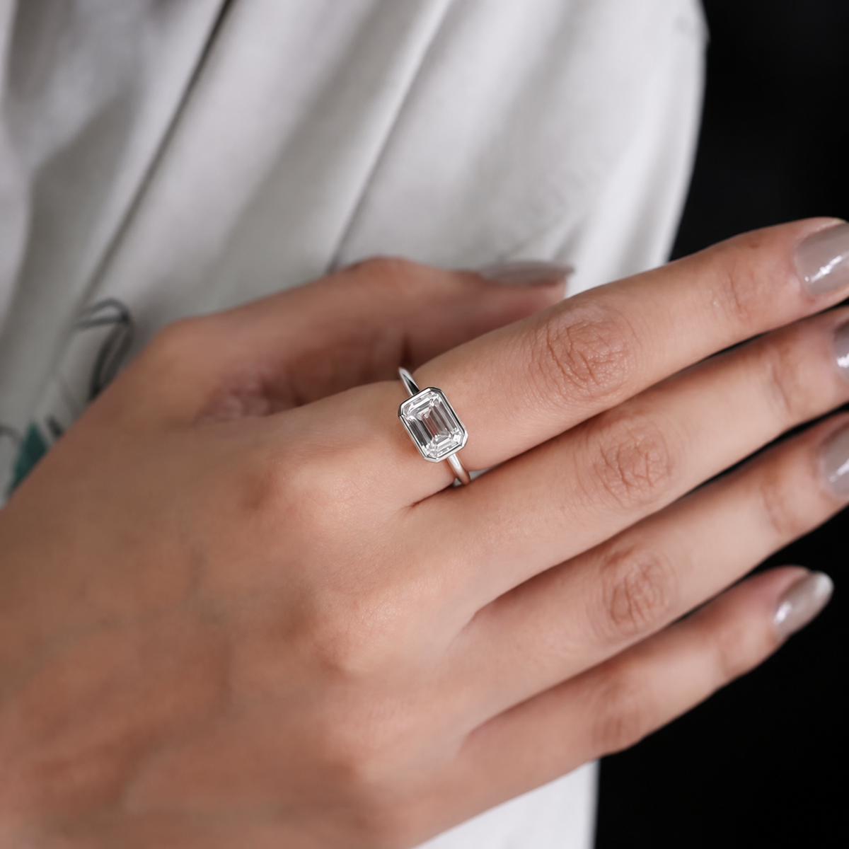 10k White Gold, 14k White Gold, 18k White Gold, Platinum