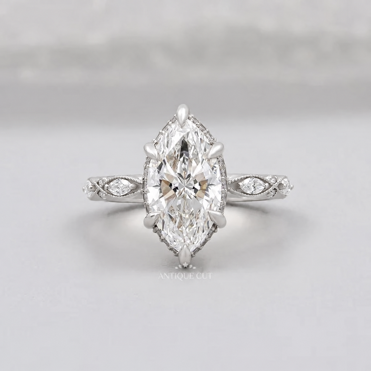 10k White Gold, 14k White Gold, 18k White Gold, Platinum