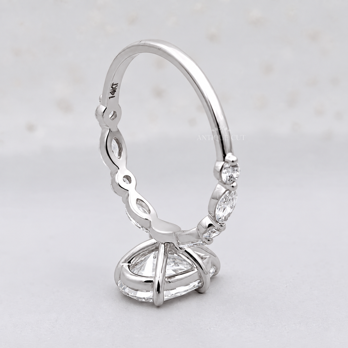 10k White Gold, 14k White Gold, 18k White Gold, Platinum