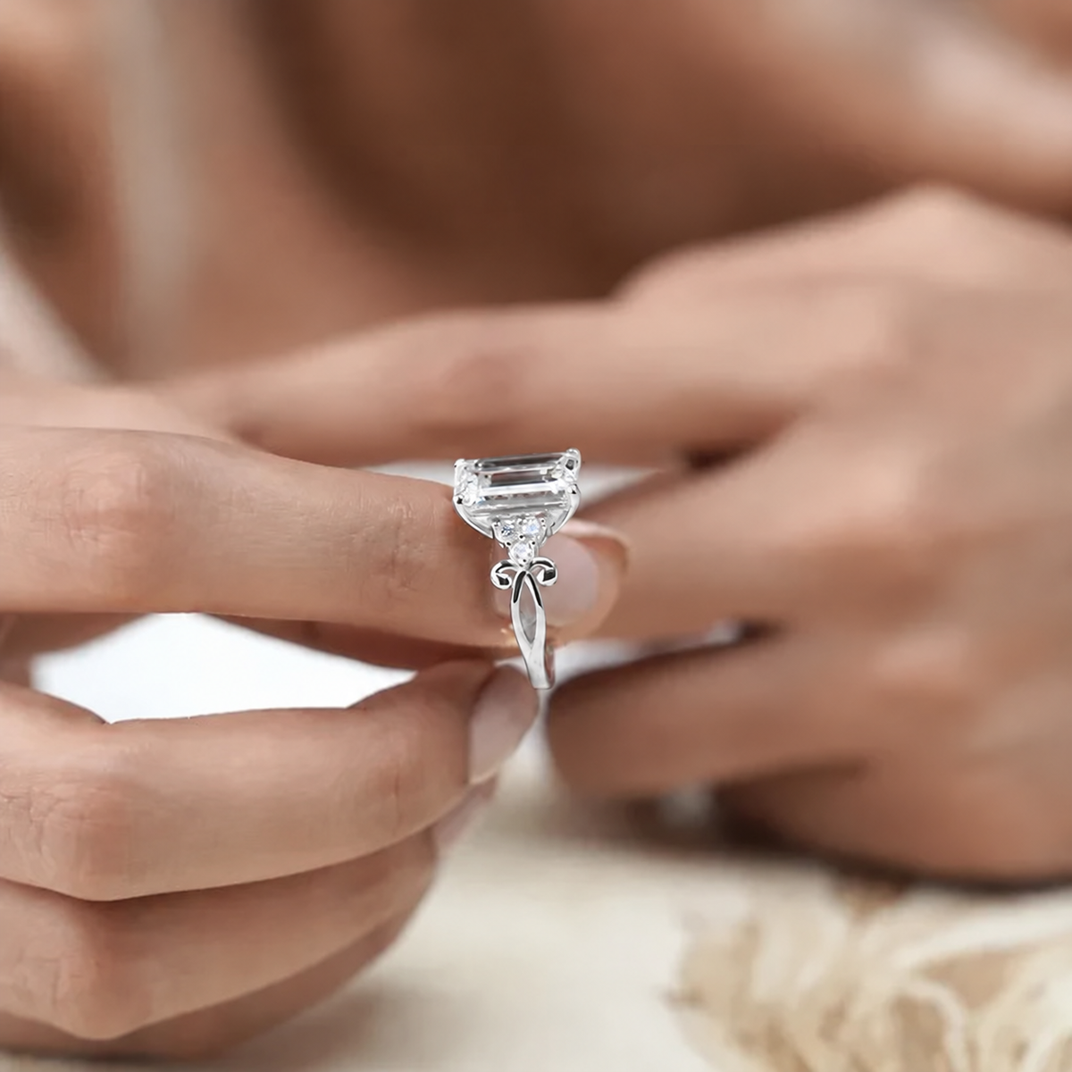10k White Gold, 14k White Gold, 18k White Gold, Platinum