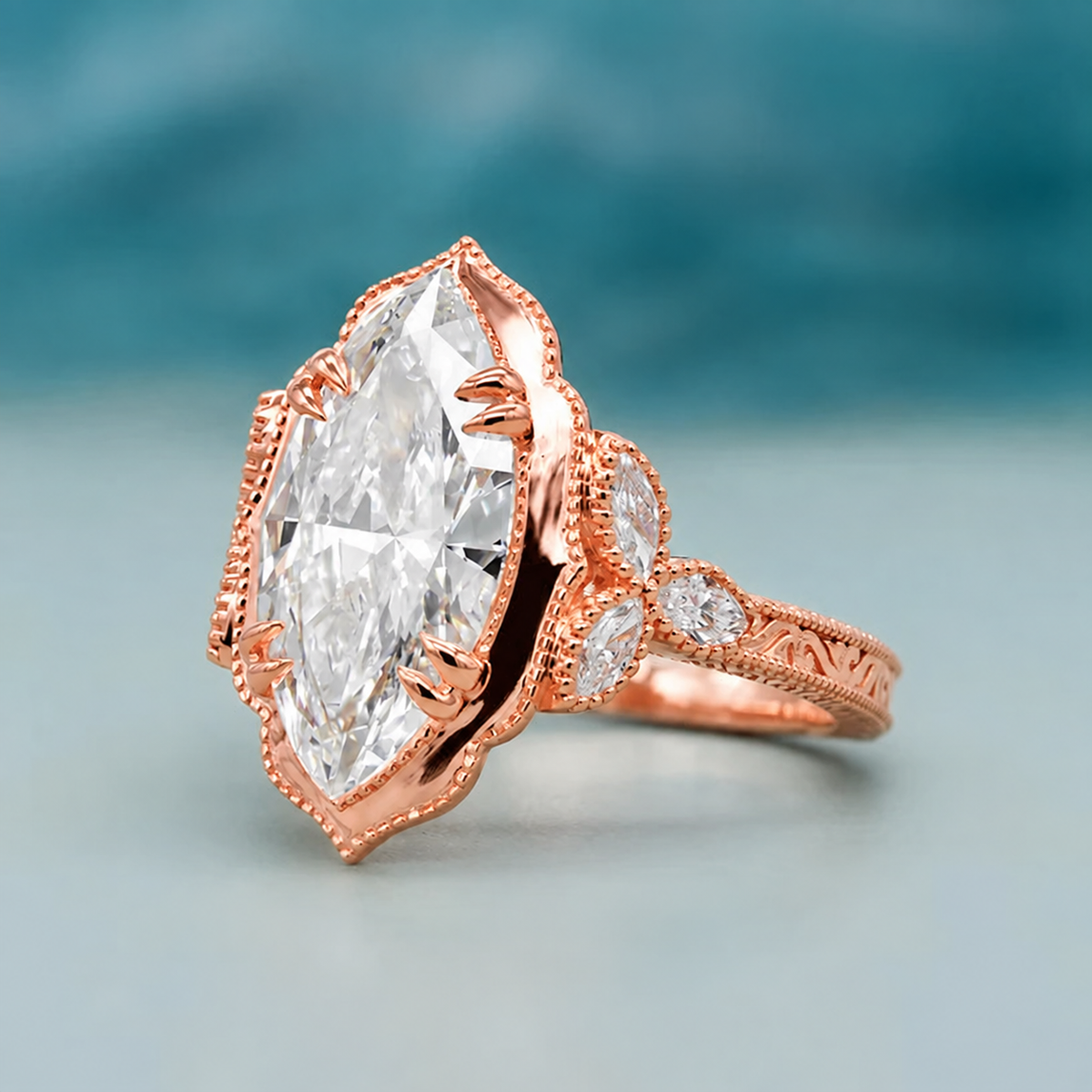 10k Rose Gold, 14k Rose Gold, 18k Rose Gold