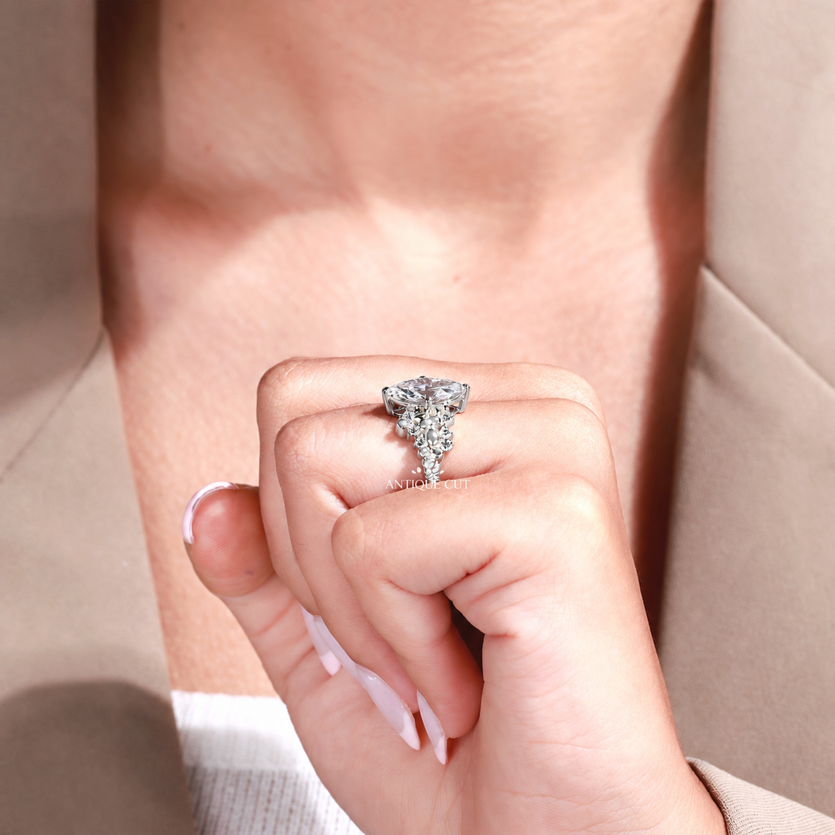 10k White Gold, 14k White Gold, 18k White Gold, Platinum
