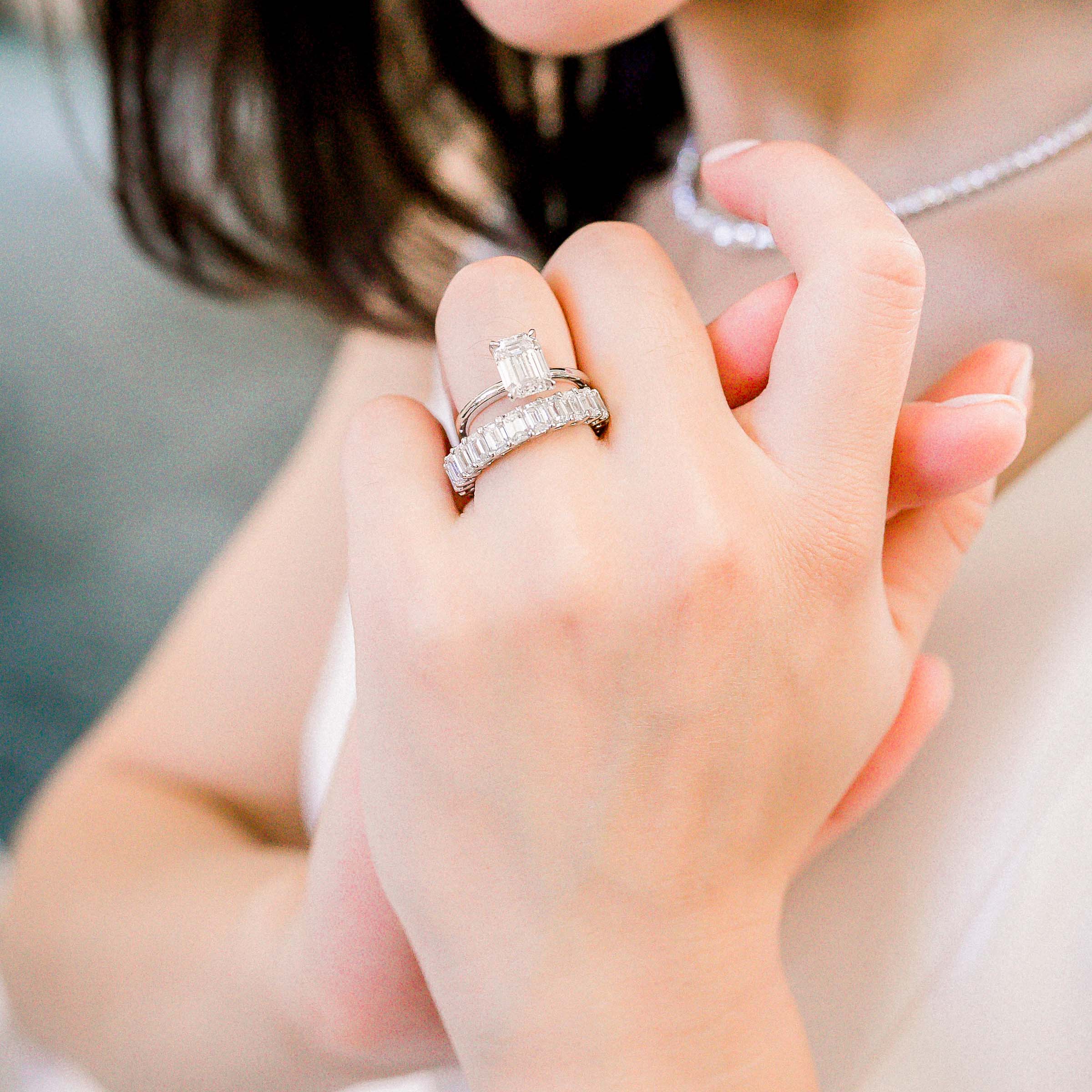 EMERALD ETERNITY BAND