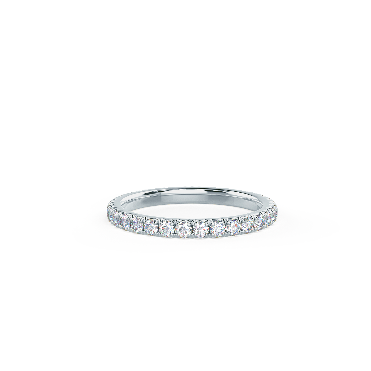 FRANZÖSISCHES PAVÉ ETERNITY BAND