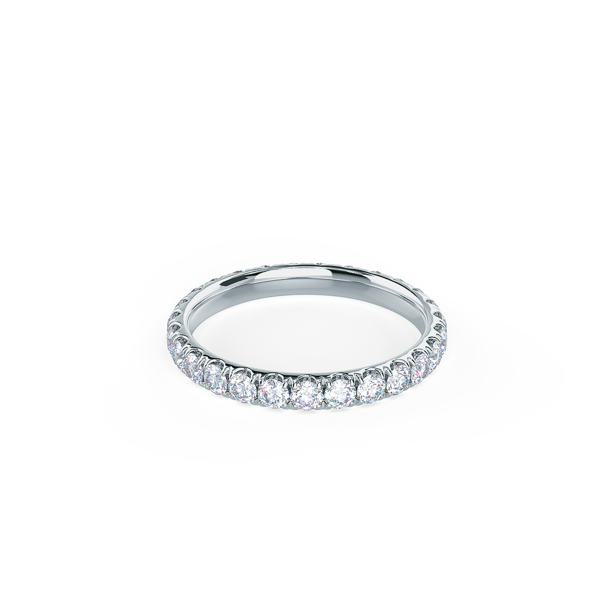 U PAVÉ ETERNITY BAND