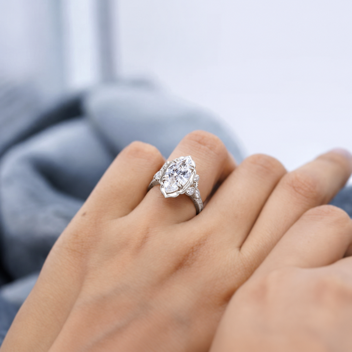 10k White Gold, 14k White Gold, 18k White Gold, Platinum