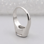 10k White Gold, 14k White Gold, 18k White Gold, Platinum