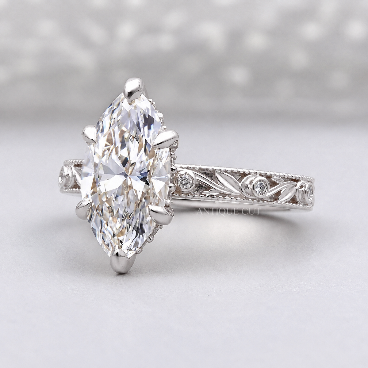 10k White Gold, 14k White Gold, 18k White Gold, Platinum