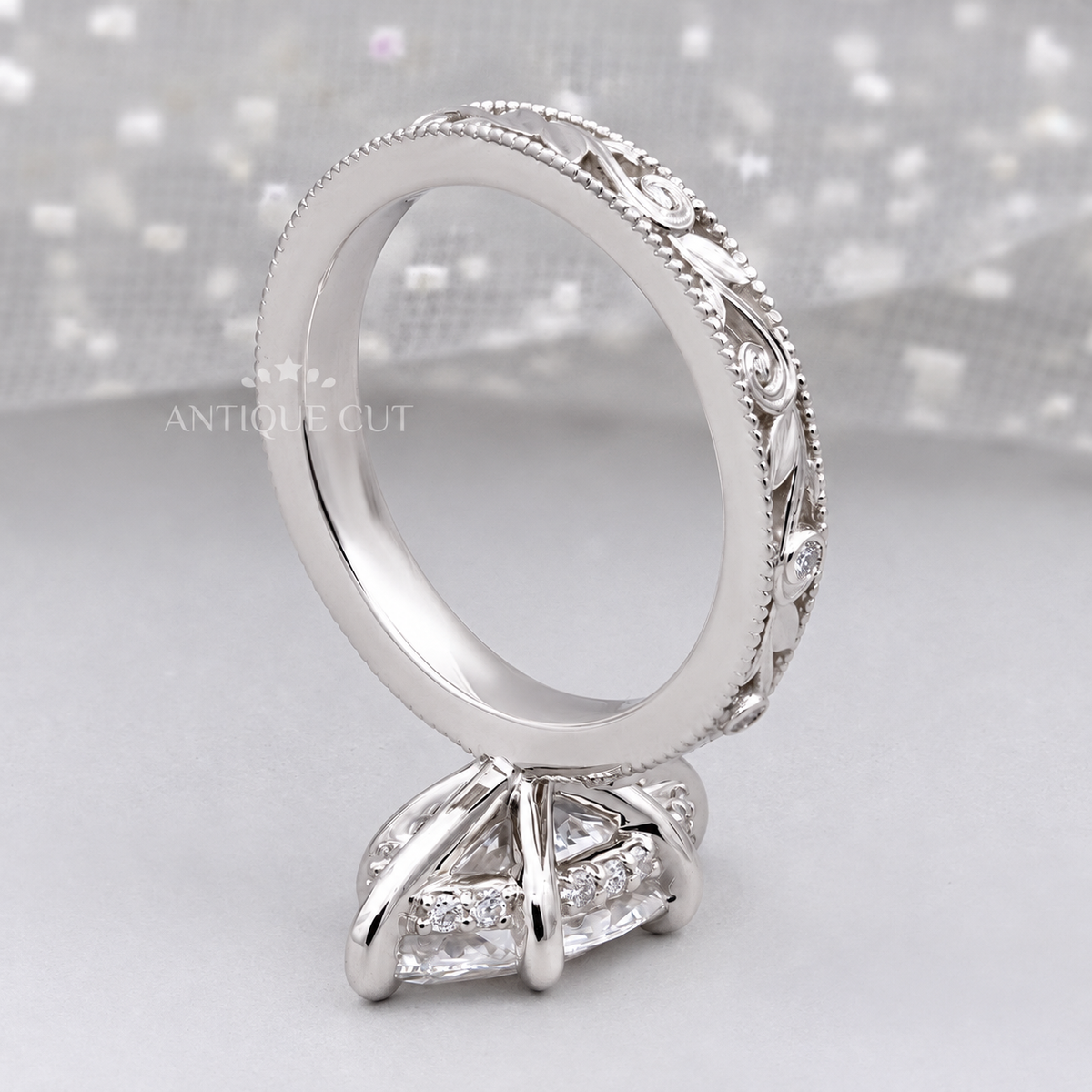10k White Gold, 14k White Gold, 18k White Gold, Platinum