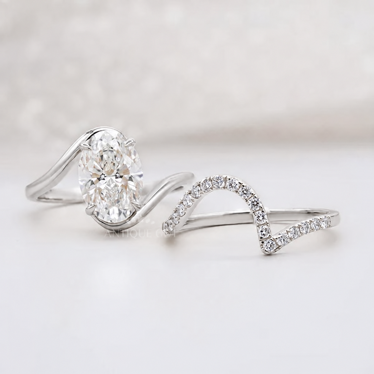 10k White Gold, 14k White Gold, 18k White Gold, Platinum