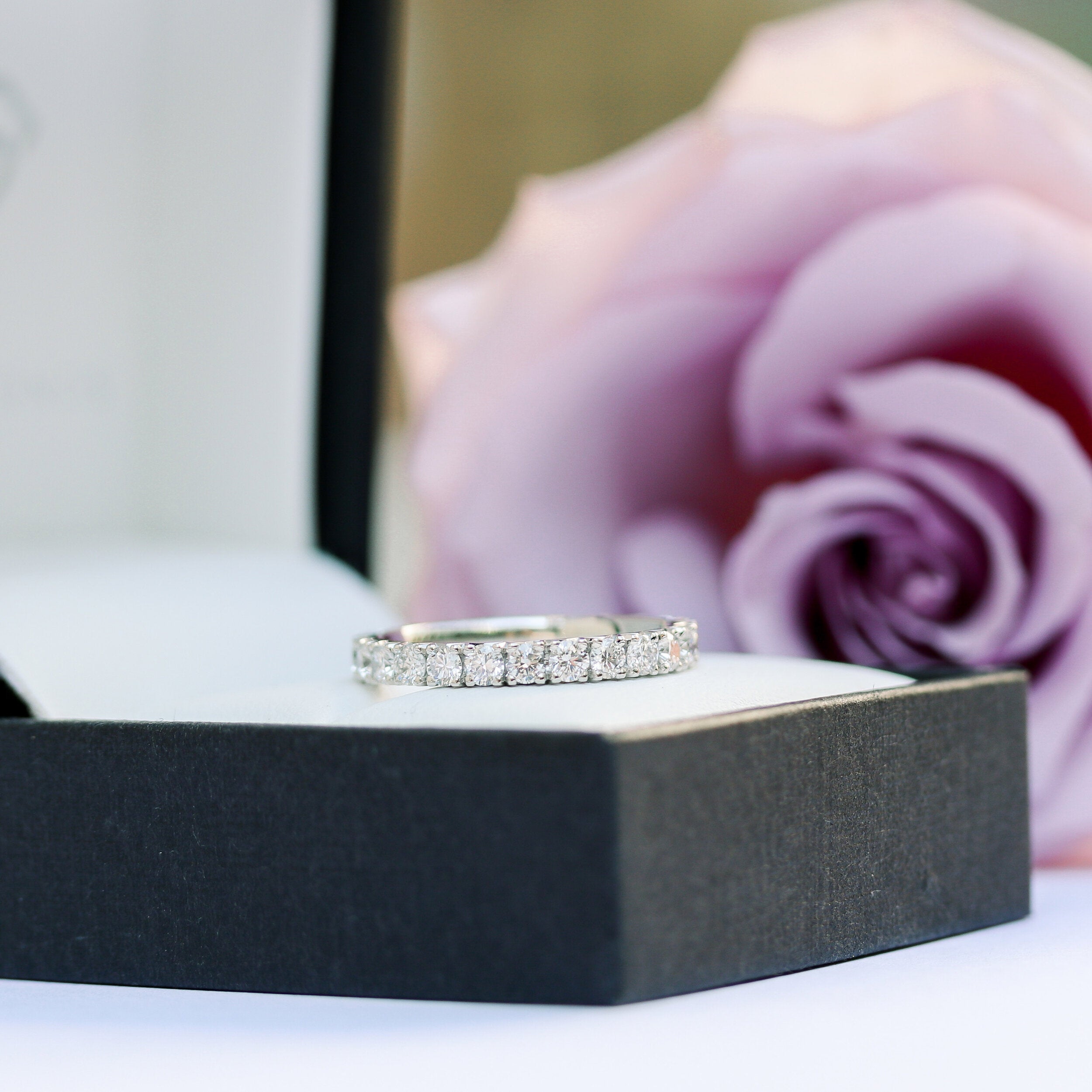 FRENCH PAVÉ ETERNITY BAND