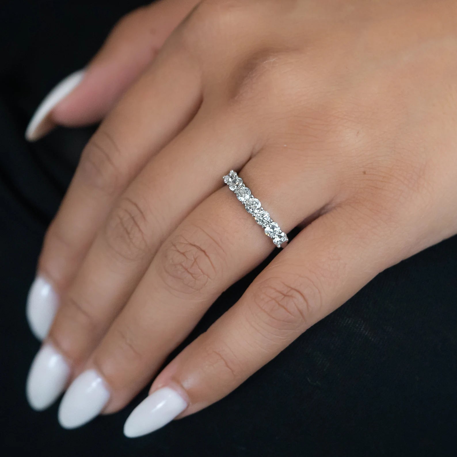 1 carat 7 stone diamond ring deals