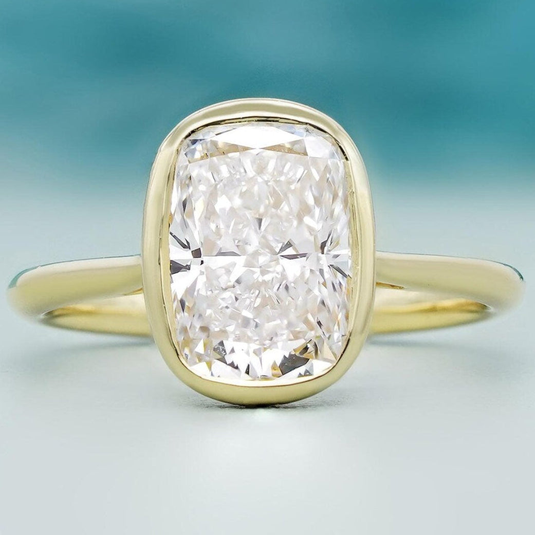 Lab grown diamond ring from Antiquecut