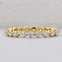 Round Diamond Wedding Band