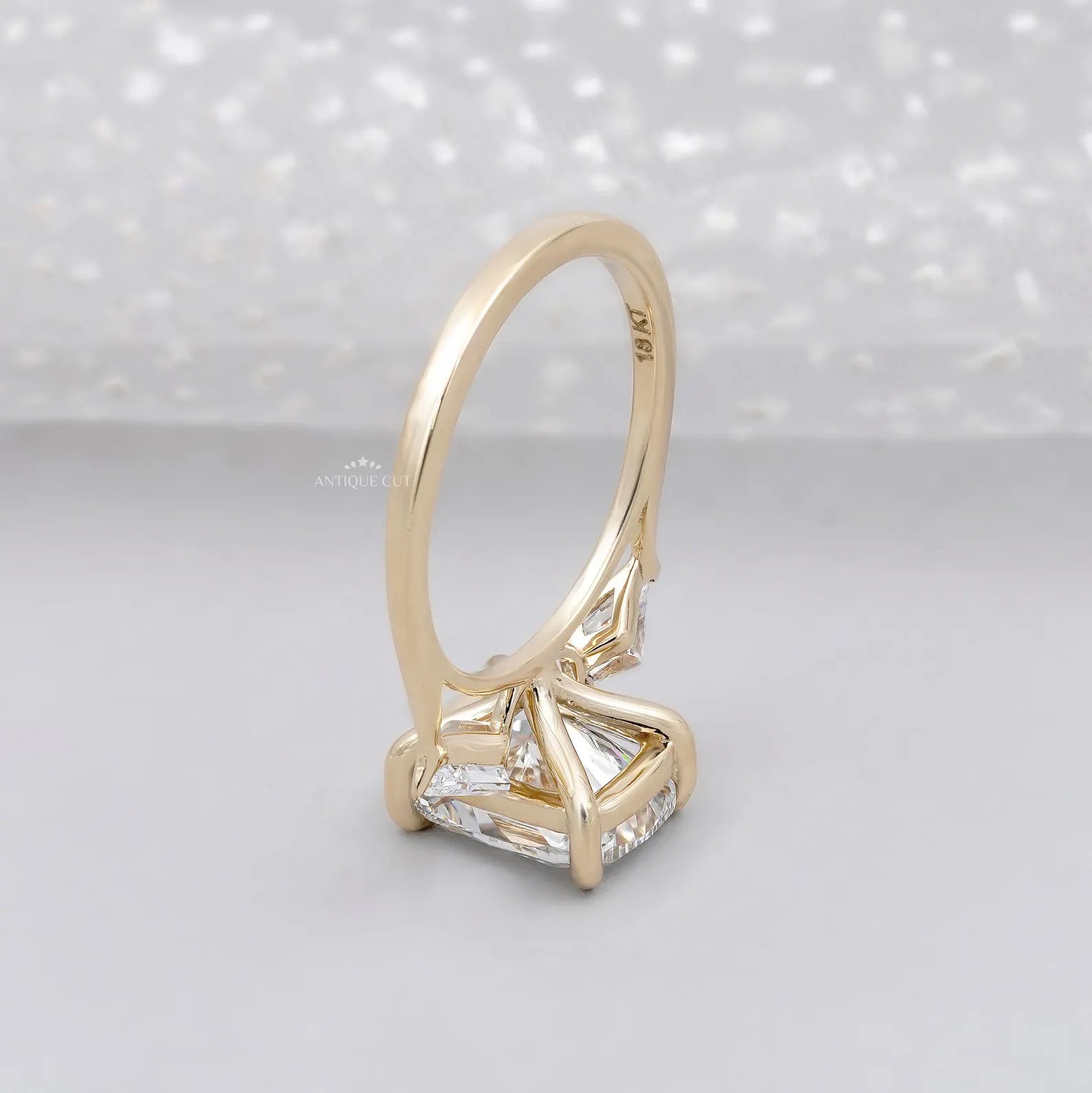 Lab Grown Diamond Ring Cushion