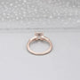 IGI certified old mine cushion cut engagement ring