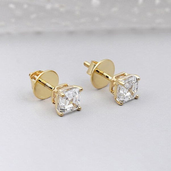Yellow Diamond Radiant Cut Ring