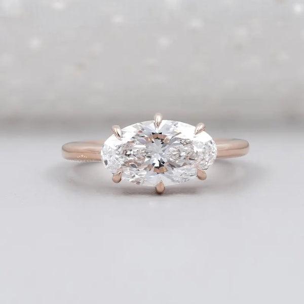 Oval Cut Diamond Ring 5
