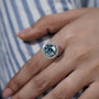 Fine Jewelry Fancy Blue Diamond Engagement Ring
