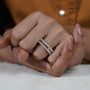 Radiant Cut Diamond Eternity Band